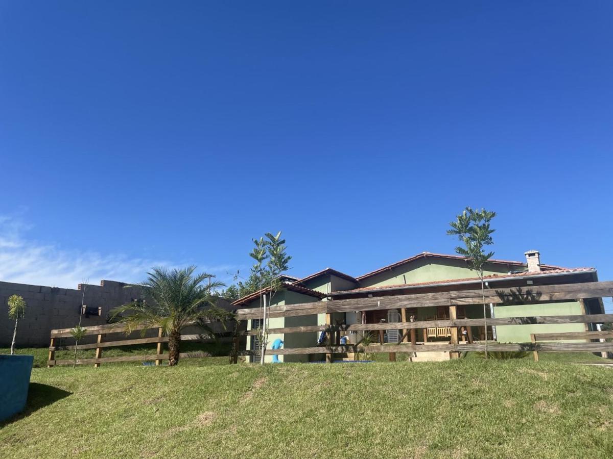 Chacara Com Piscina Climatizada E Jacuzzi Villa Socorro  Exteriör bild